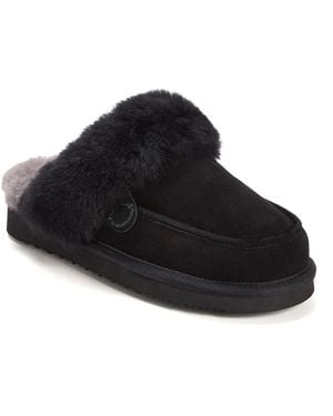 Dearfoams Melville Scuff Slipper - Black
