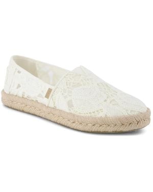 TOMS Alpargata Rope 2.0 Espadrille Slipon - White