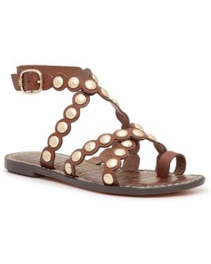 Sam Edelman Gloria Gladiator Sandal - Brown