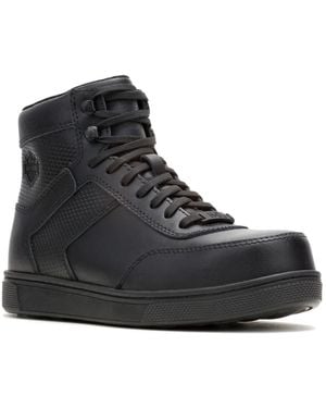 Harley Davidson Harleydavidson Grady Composite Toe Hightop Work Sneaker - Black