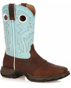 Durango Saddle Cowboy Boot - Blue