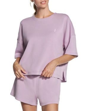 Skechers Slipins Skechluxe Elevate 5Inch Shorts - Purple
