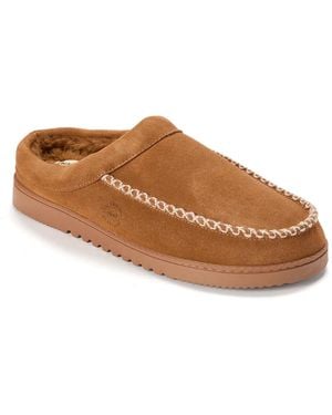 Dearfoams Beckett Clog Slipper - Brown