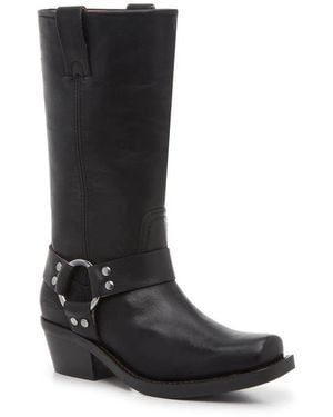 Frye & Co. Lorrie Harness Western Boot - Black
