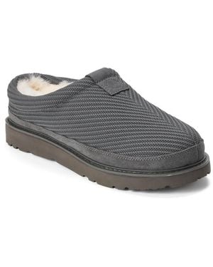 Dearfoams Grafton Sport Knit Clog Slipper - Black