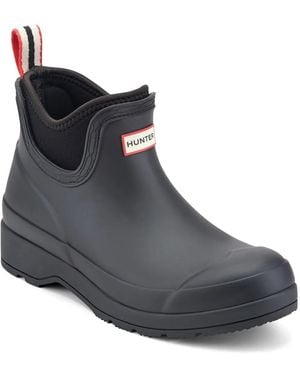 HUNTER Play Chelsea Rain Boot - Black