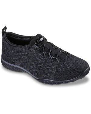 Skechers Breathe Easy Slipon Sneaker - Black
