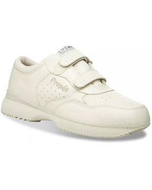 Propet Wide Width Life Walker Slipon Walking Shoe - Natural