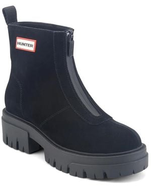 HUNTER Gemma Waterproof Bootie - Blue