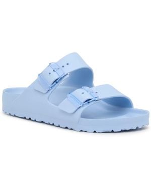 Birkenstock Arizona Stealth Buckle Slide Sandal - Blue