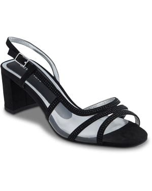 David Tate Wed Sandal - Black