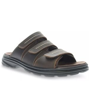 Propet Hatcher Slide Sandal - Black