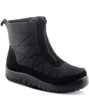 Flexus by Spring Step Lake Effect Snow Boot - Black