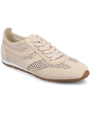 Journee Collection Chasse Sneaker - White