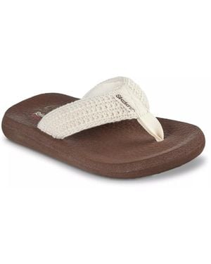 Skechers Relaxed Fit Cali Asana Valley Chic Sandal - Brown