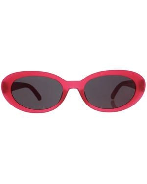 Goodr Dancing Through Dimensions Polarized Oval Sunglasses - Pink