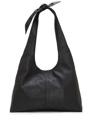 Vince Camuto Flinn Leather Hobo Bag - Black