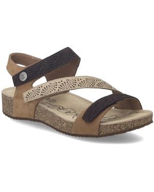 Josef Seibel Tonga 73 Wedge Sandal - Brown