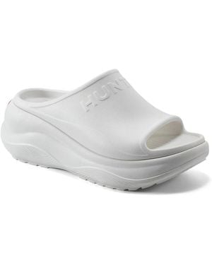 HUNTER Haddie Wedge Sandal - White