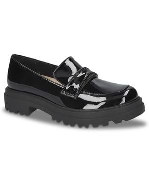 Bella Vita Pulse Platform Loafer - Black