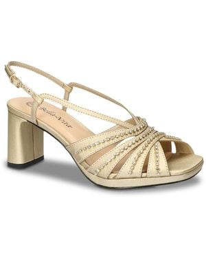 Bella Vita Chorus Platform Sandal - Metallic