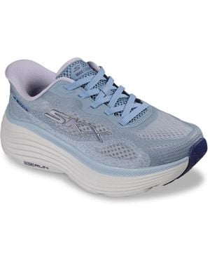 Skechers Handsfree Slipins: Max Cushioning Endeavor Pace Rhythm Sneaker - Blue