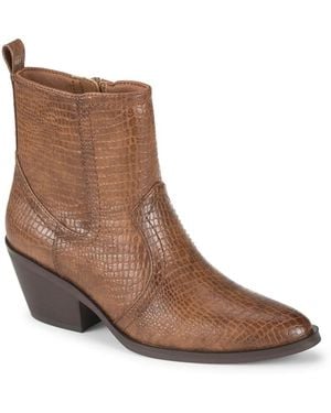 BareTraps Dainah Western Bootie - Brown