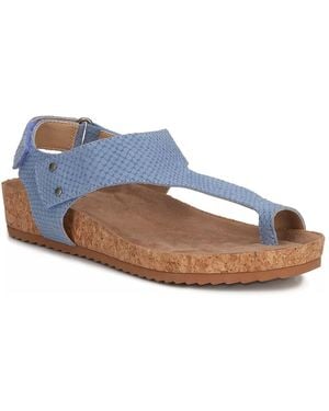 Ros Hommerson Preston Wedge Sandal - Blue