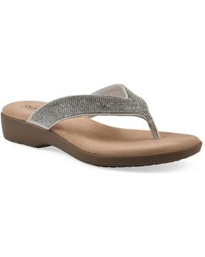 White Mountain Becharm Sandal - Gray