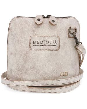 Bed Stu Ventura Leather Crossbody Bag - Metallic