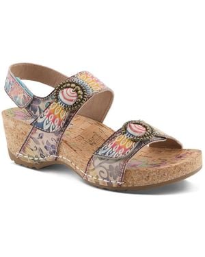 L'ARTISTE Color Me Cool Sandal - Brown