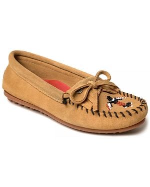 Minnetonka Thunderbird Animikii Moccasin Loafer - Metallic