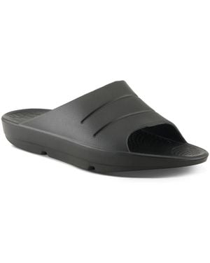 Spring Step Connor Slide Sandal - Black