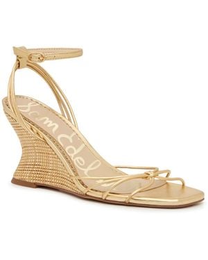 Sam Edelman Dania Wedge Sandal - Metallic