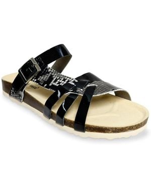 David Tate Warm Sandal - Black