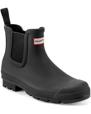 HUNTER Original Chelsea Rain Boot - Black