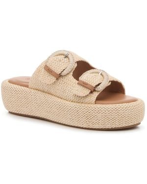 Gentle Souls Theresa Platform Sandal - Black