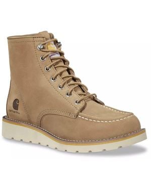 Carhartt Moc Toe Wedge Work Boot - Black