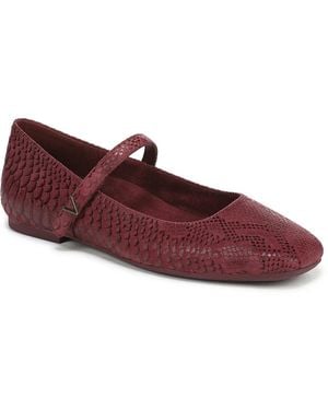Vionic Alameda Mary Jane Flat - Red