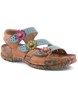 L'ARTISTE A New Trio Sandal - Blue
