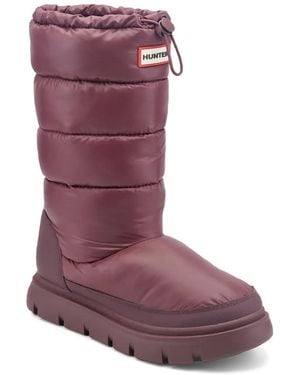 HUNTER Magnolia Snow Boot - Purple
