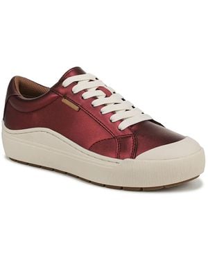 Dr. Scholls Time Off Platform Sneaker - Red
