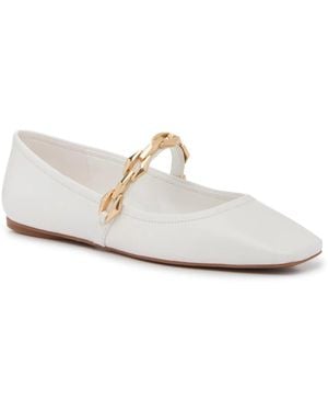 Vince Camuto Vineya Mary Jane Flat - White