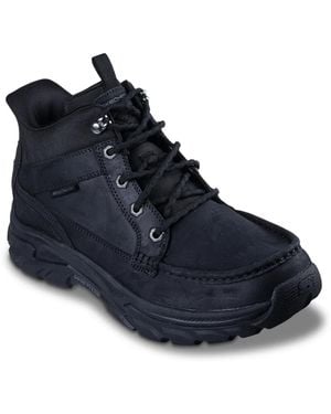Skechers Extra Wide Width Slipins Relaxed Fit: Respected 2.0 Hagler Boot - Blue