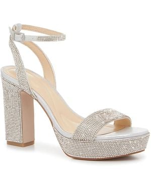 Jessica Simpson Aitina Platform Sandal - White