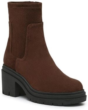 Steve Madden Beck Platform Bootie - Brown