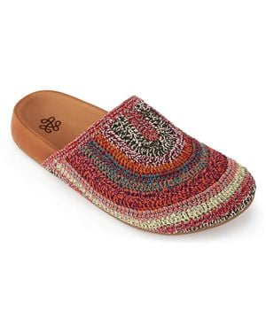 The Sak Bolinas Crochet Clog - Red