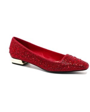 Lady Couture Fever Flat - Red
