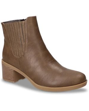 Easy Street Tulsa Bootie - Brown