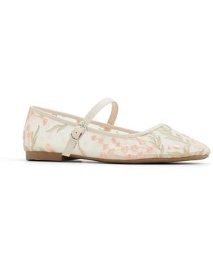 Call It Spring Janeyy Mary Jane Flat - White